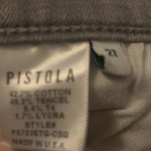 Pistola gray skinny cut off jeans - Picture 4 of 4